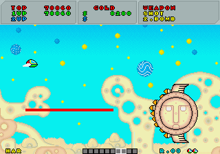 Fantasy Zone screenshot 3 for Sega Saturn